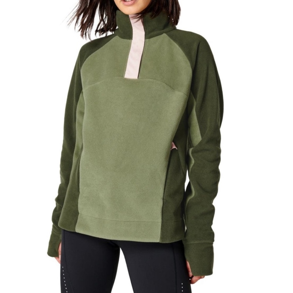 Sweaty Betty Altitude Thermal Fleece Sweatshirt Pullover